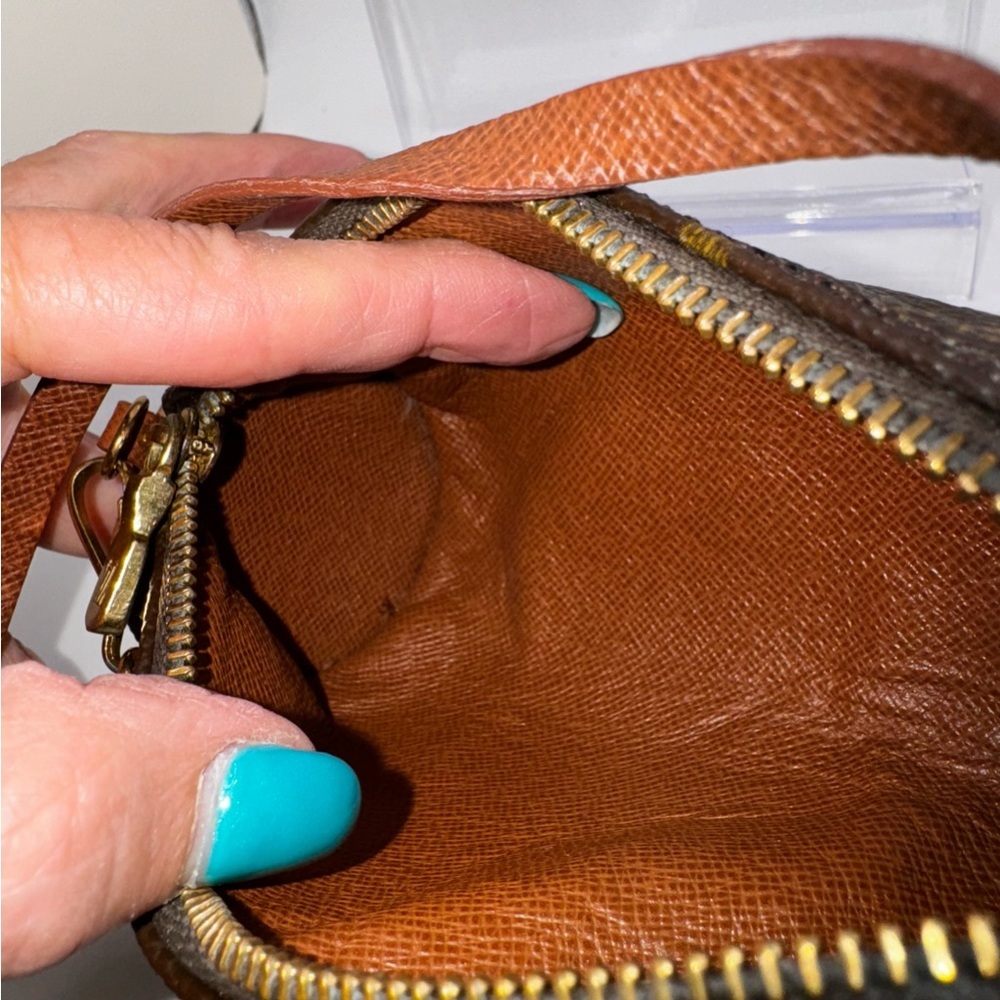 Louis Vuitton - mini Papillon pouch - very good used condition - LV monogram - Picture 13 of 13